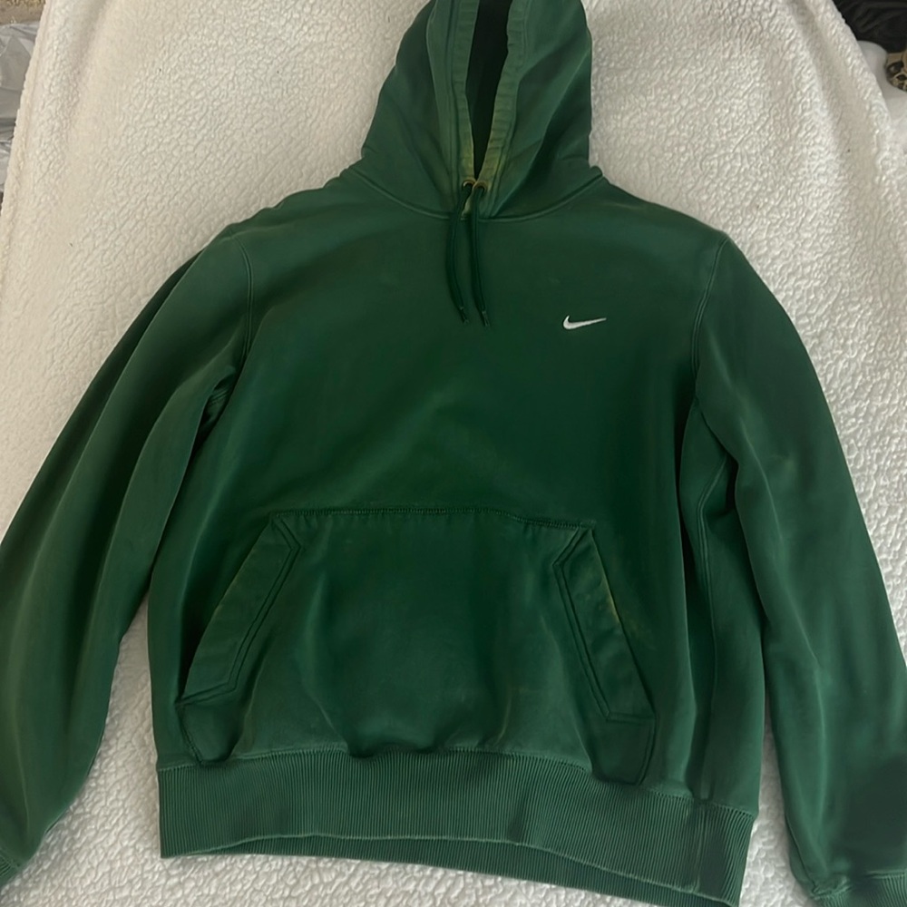 Women’s Nike Dark Green Vibrant Hoodie Worn